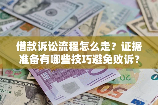 济南借款诉讼流程怎么走？证据准备有哪些技巧避免败诉？