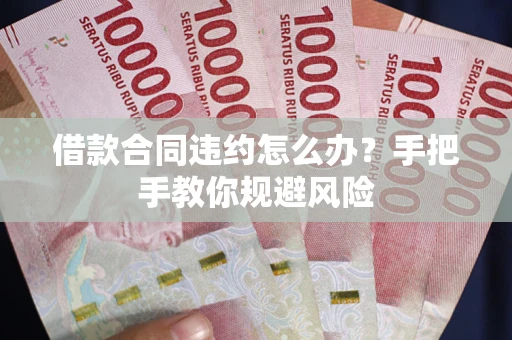 济南借款合同违约怎么办？手把手教你规避风险