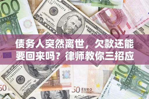 济南债务人突然离世，欠款还能要回来吗？律师教你三招应对