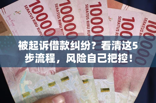 济南被起诉借款纠纷？看清这5步流程，风险自己把控！