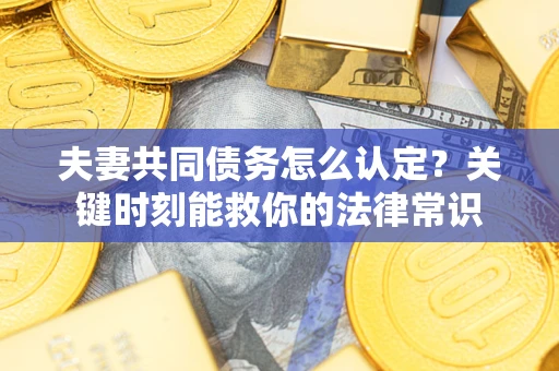 济南夫妻共同债务怎么认定？关键时刻能救你的法律常识