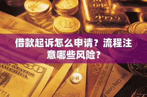 济南借款起诉怎么申请？流程注意哪些风险？